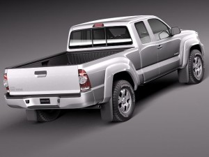 Toyota Tacoma Access Cab 2012 3D Модель