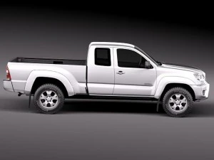 Toyota Tacoma Access Cab 2012 3D Model