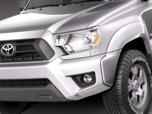 Toyota Tacoma Access Cab 2012 3D Модель
