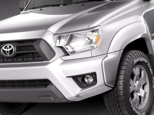 Toyota Tacoma Access Cab 2012 3D Model