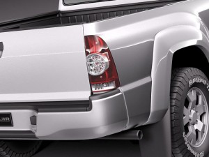 Toyota Tacoma Access Cab 2012 3D Модель