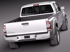 Toyota Tacoma Access Cab 2012 3D Модель
