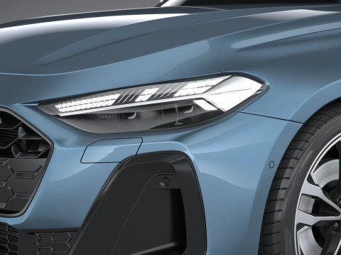 Audi A5 Avant S-line 2025 3D 모델
