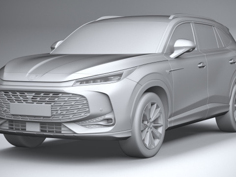 MG HS 2025 3D-Modell