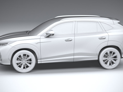 MG HS 2025 3D-Modell