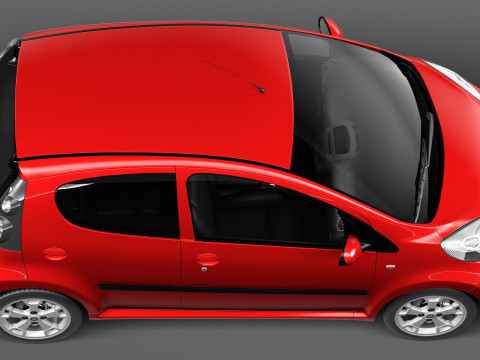 Citroen C1 5-doors 2013 Model 3D