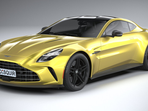 Aston Martin Vantage 2025 Model 3D