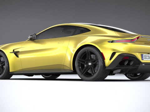 Aston Martin Vantage 2025 Model 3D