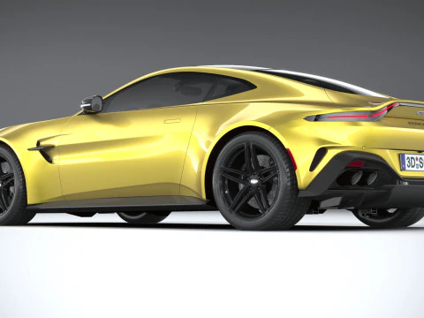 Aston Martin Vantage 2025 3D Model