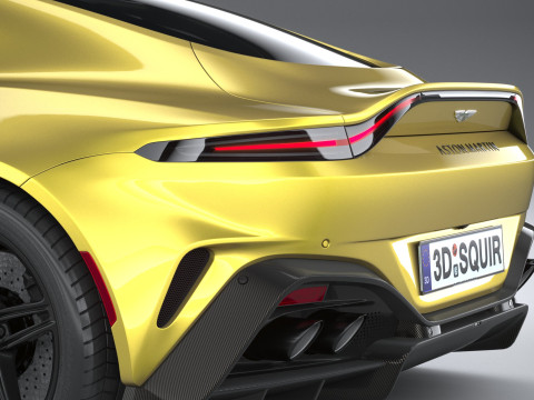 Aston Martin Vantage 2025 Model 3D