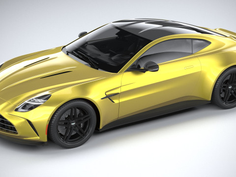 Aston Martin Vantage 2025 Model 3D