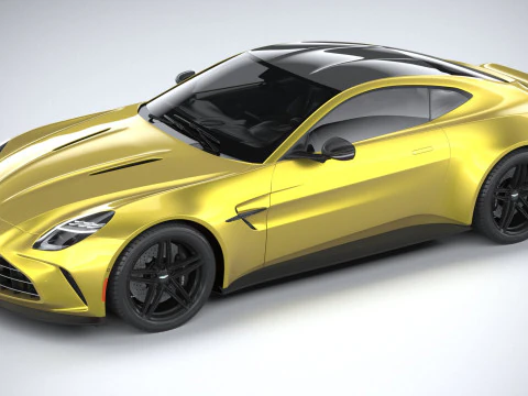 Aston Martin Vantage 2025 3D Model