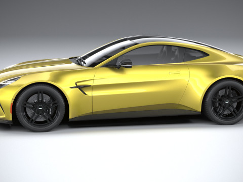 Aston Martin Vantage 2025 Model 3D
