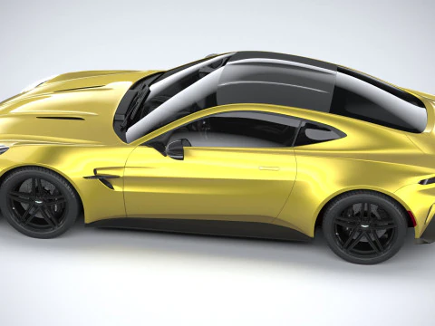 Aston Martin Vantage 2025 3D Model