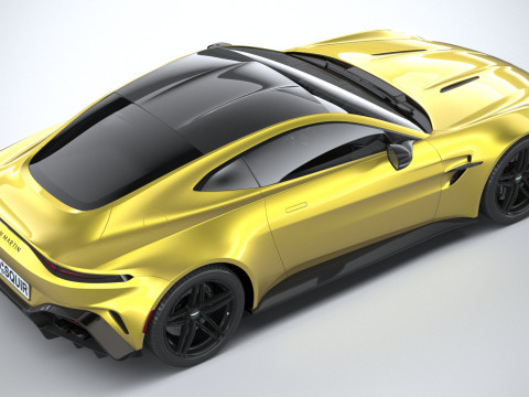 Aston Martin Vantage 2025 Model 3D