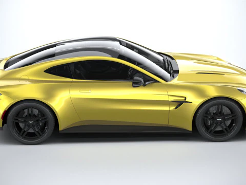 Aston Martin Vantage 2025 3D Model
