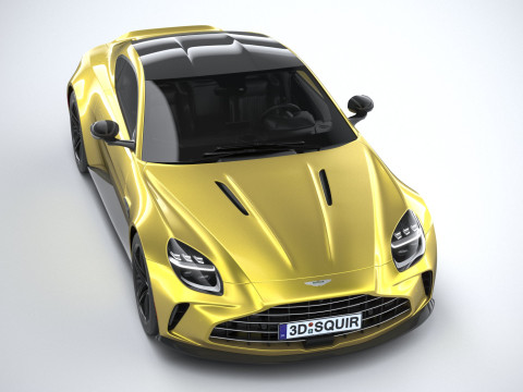 Aston Martin Vantage 2025 Model 3D