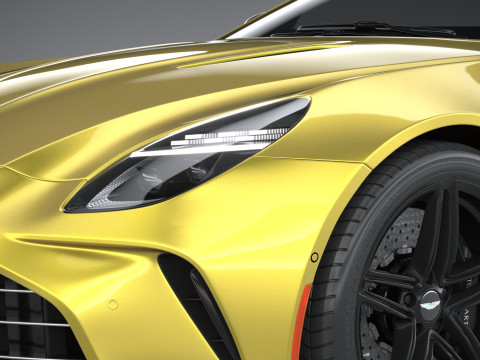 Aston Martin Vantage 2025 Model 3D