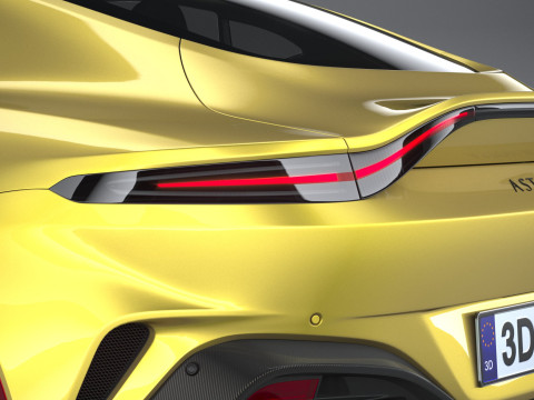 Aston Martin Vantage 2025 Model 3D
