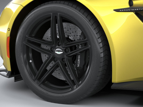 Aston Martin Vantage 2025 Model 3D