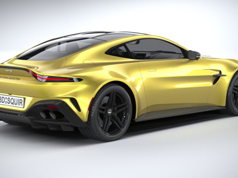 Aston Martin Vantage 2025 Model 3D