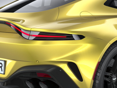 Aston Martin Vantage 2025 Model 3D