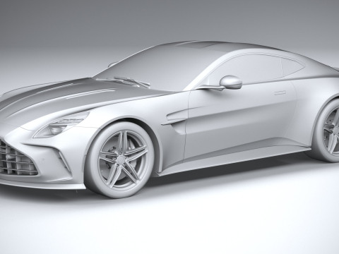 Aston Martin Vantage 2025 Model 3D