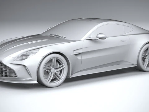 Aston Martin Vantage 2025 3D Model