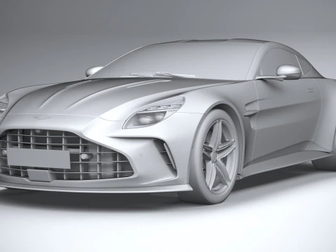 Aston Martin Vantage 2025 3D Model