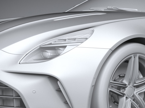 Aston Martin Vantage 2025 Model 3D