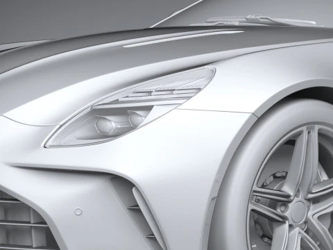 Aston Martin Vantage 2025 3D Model