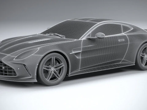 Aston Martin Vantage 2025 3D Model