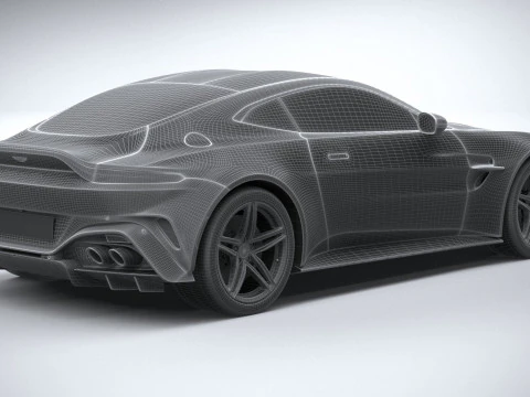 Aston Martin Vantage 2025 3D Model