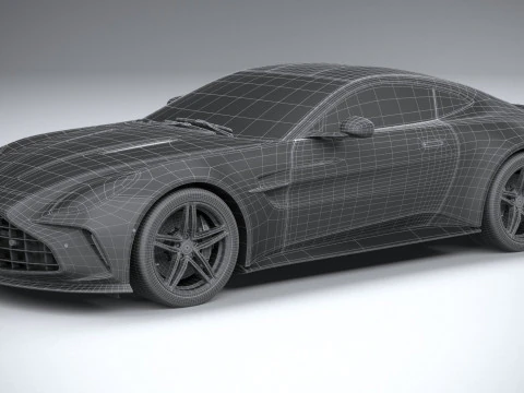 Aston Martin Vantage 2025 3D Model