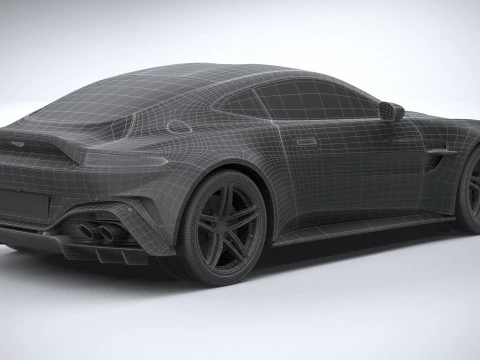 Aston Martin Vantage 2025 3D Model