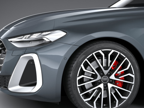 Audi S5 Avant 2025 3D 模型