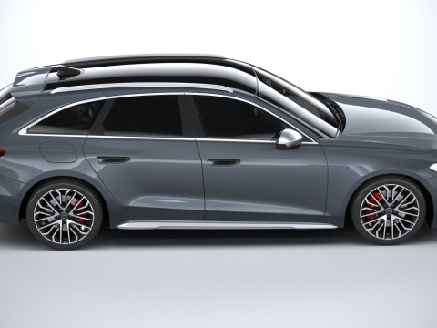 Audi S5 Avant 2025 3D 模型