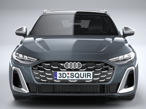 Audi S5 Avant 2025 3D 模型