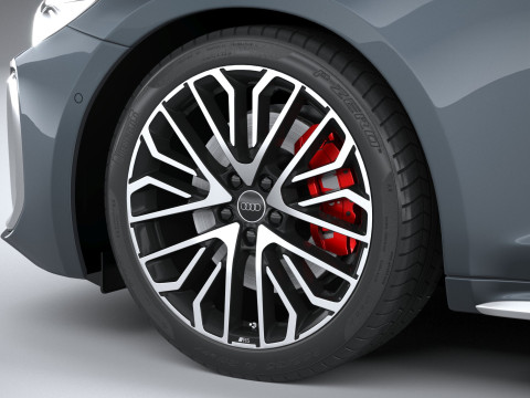 Audi S5 Avant 2025 3D 模型