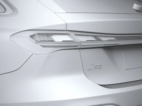 Audi S5 Avant 2025 3D Model