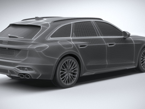 Audi S5 Avant 2025 3D 模型