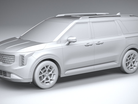 Kia Carnival 2025 3D Model