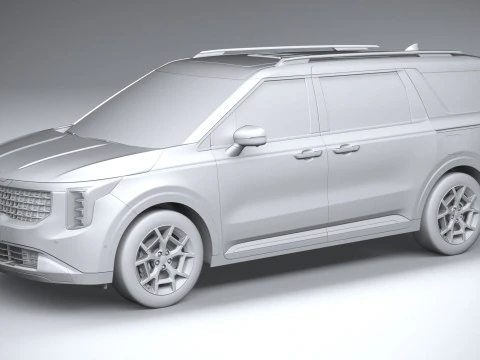 Kia Carnival 2025 3D Model