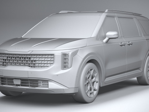 Kia Carnival 2025 3D Model