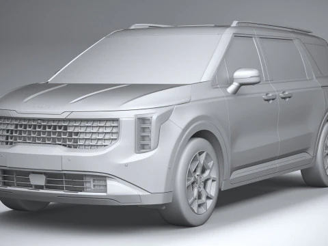 Kia Carnival 2025 3D Model