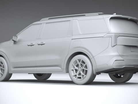 Kia Carnival 2025 3D Model