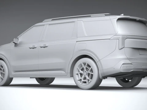 Kia Carnival 2025 3D Model