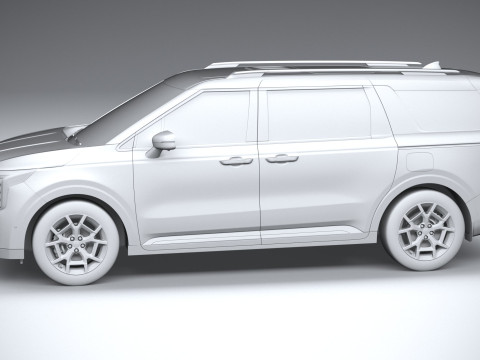 Kia Carnival 2025 3D Model