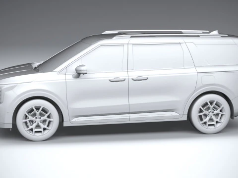 Kia Carnival 2025 3D Model
