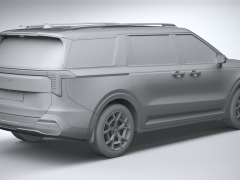 Kia Carnival 2025 3D Model